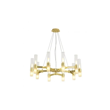 Lampa designerska złota CANDELA-10 DN1505-10 gold - Step Into Design
